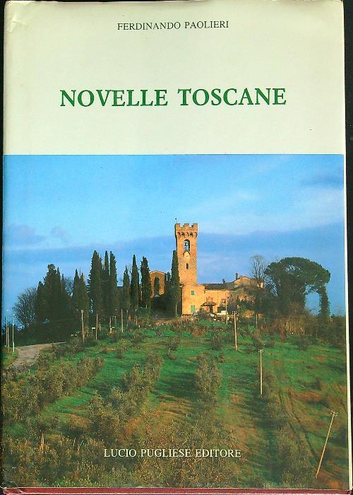 Novelle toscane - Ferdinando Paolieri - copertina