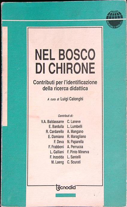 Nel bosco di Chirone  - Luigi Calonghi - copertina