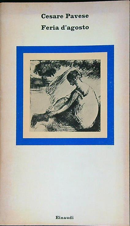 Feria d'agosto  - Cesare Pavese - copertina