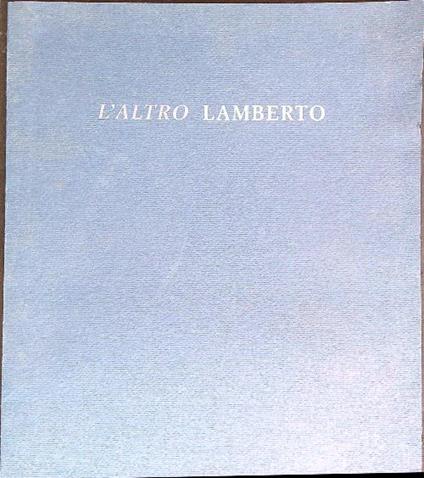 L' altro lamberto - copertina