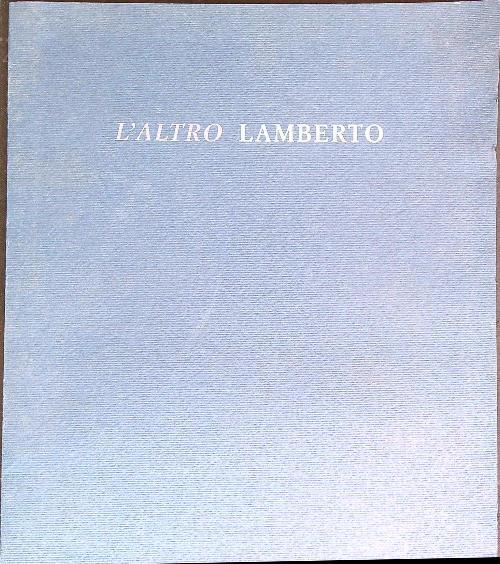 L' altro lamberto - copertina