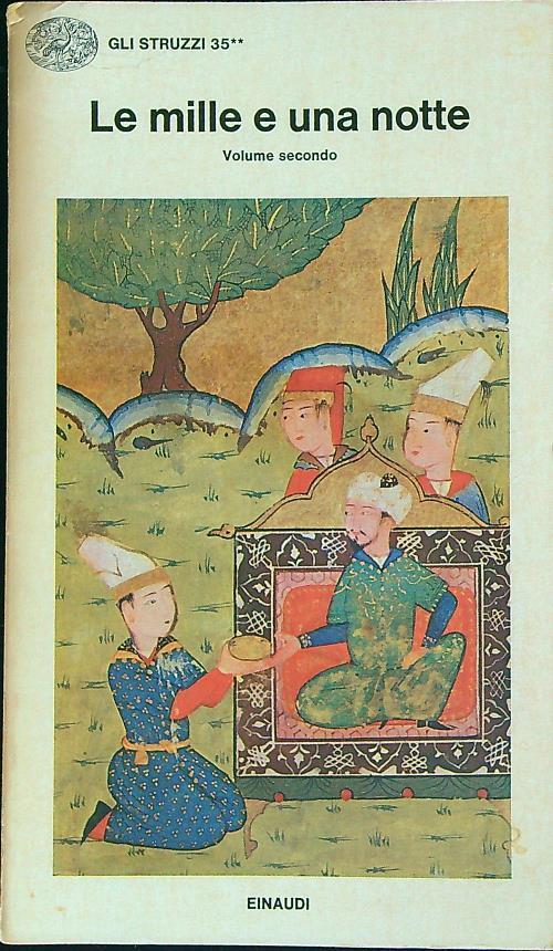 Le mille e una notte - Volume secondo - copertina