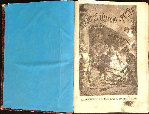 Famosi untori della peste : seguito alla Colonna infame - Alessandro Manzoni - copertina