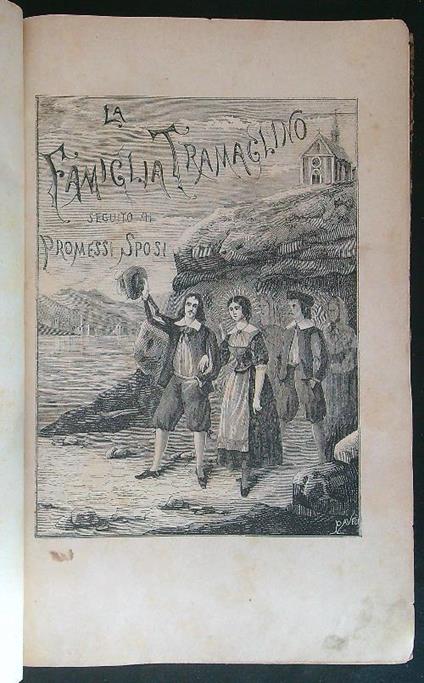 La  famiglia Tramaglino - Alessandro Manzoni - copertina