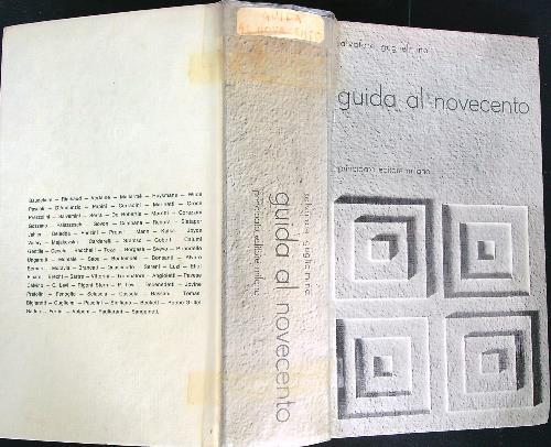 Guida al novecento - Salvatore Guglielmino - copertina