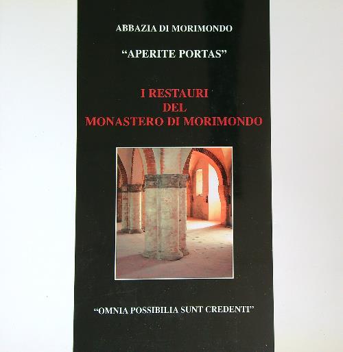 i Restauri del Monastero di Morimondo - copertina