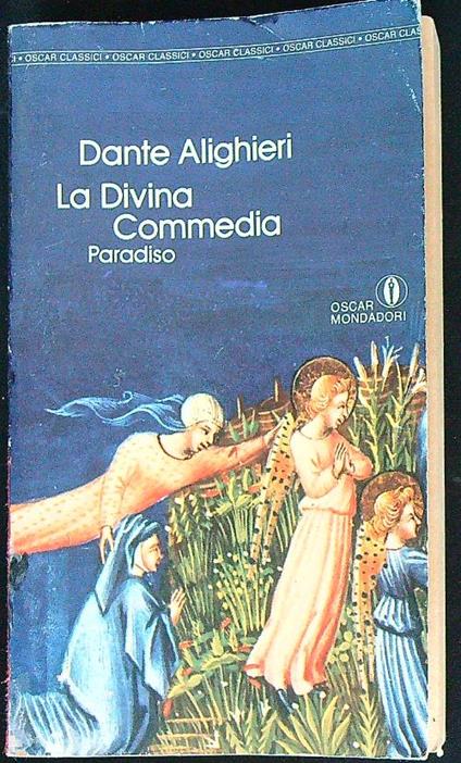 La divina commedia paradiso - Dante Alighieri - copertina