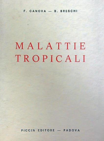 Malattie tropicali   - Francesco Canova - copertina