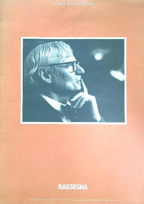 Rassegna 21  (Louis L Kahn 1901/1974) - copertina