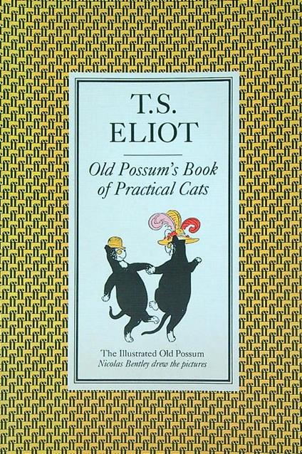 Old Possum's Book of Practical Cats - T.S. Eliot - copertina