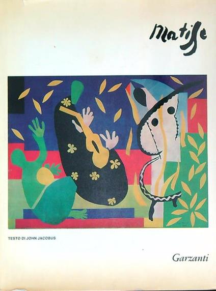 Matisse - John Jacobus - copertina