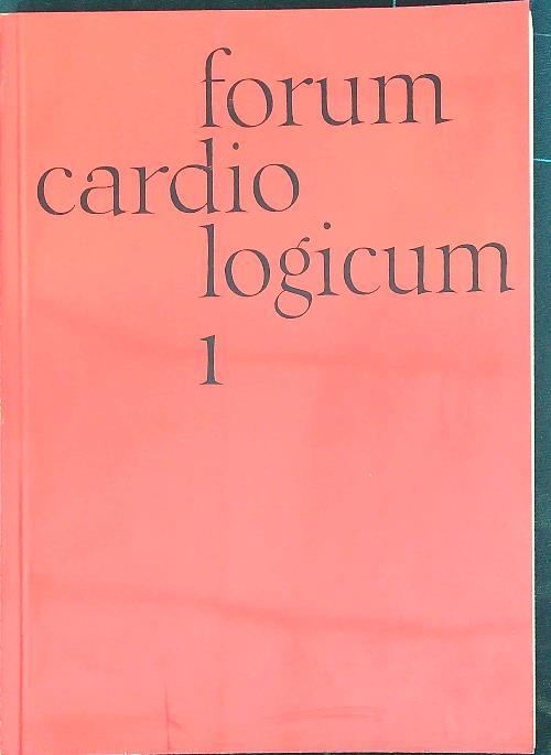 Forum Cardiologicum 1 - copertina