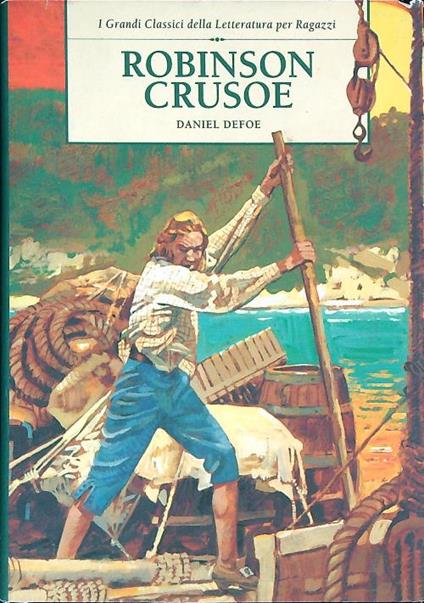 Robinson Crusoe  - Daniel Defoe - copertina