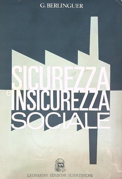 Sicurezza e insicurezza sociale - Giovanni Berlinguer - copertina