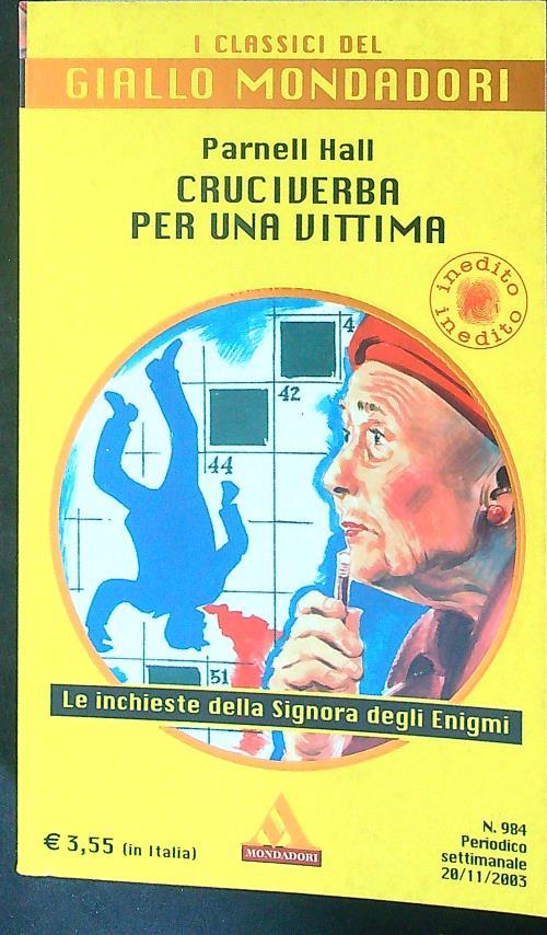 Cruciverba per una vittima - Parnell Hall - copertina