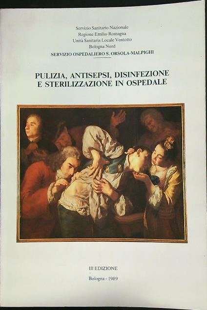 Pulizia, Antisepsi, disinfezione e sterilizzazione in Ospedale - copertina