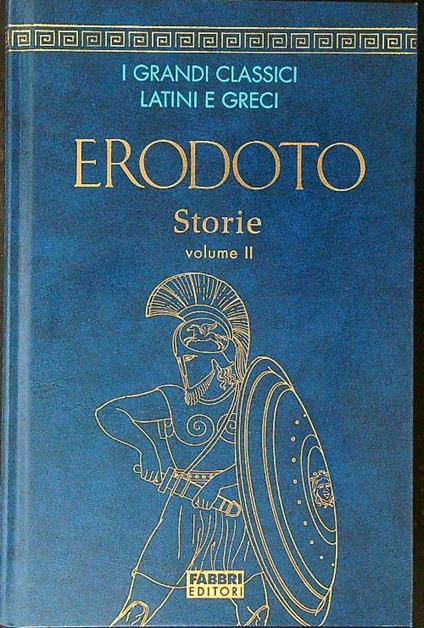 Storie II - Erodoto - copertina