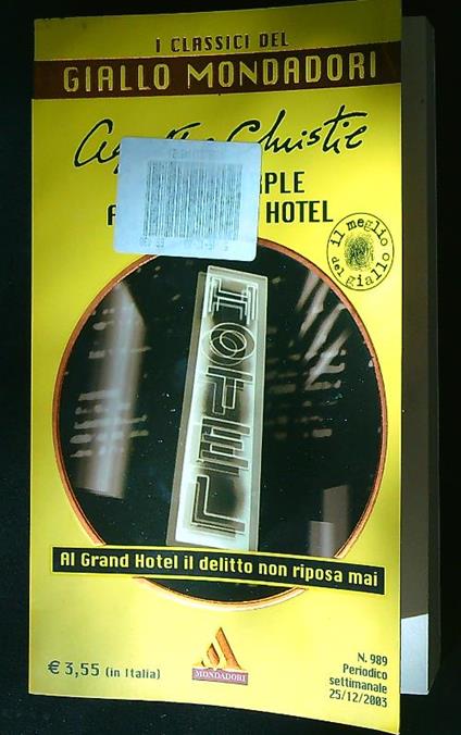 Miss Marple al Bertram Hotel - Agatha Christie - copertina