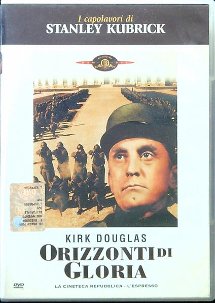 DVD: Orizzonti di gloria - Kirk Douglas - copertina
