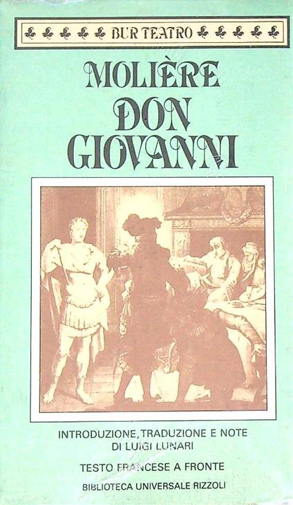 Don Giovanni - Moliere - copertina