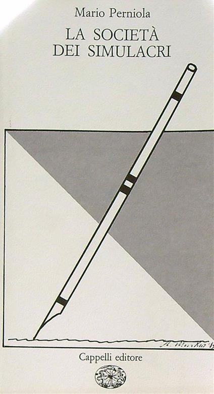 La società dei simulacri   - Mario Perniola - copertina