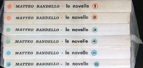 novelle. 6v - Matteo bandello - copertina
