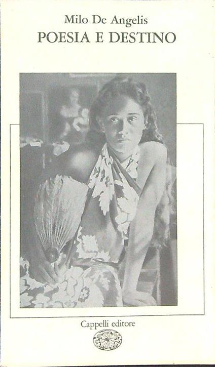 Poesia e destino - Milo De Angelis - copertina