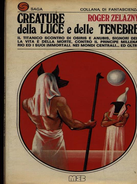 Creature della luce e delle tenebre - Roger Zelazny - copertina