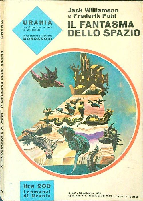 Il  fantasma dello spazio - Jack Williamson - copertina