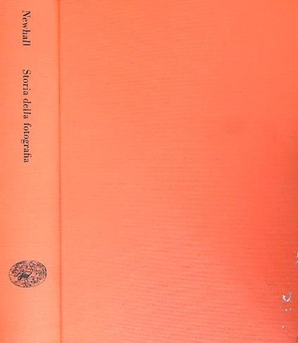 storia della fotografia - Beaumont Newhall - copertina