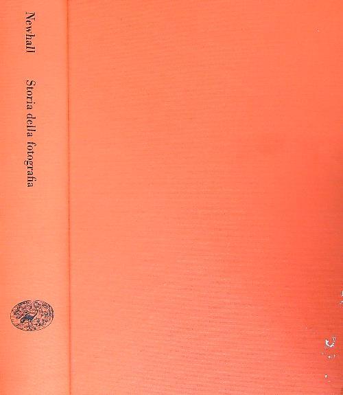 storia della fotografia - Beaumont Newhall - copertina