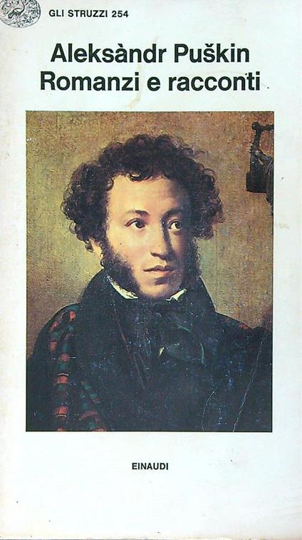 Romanzi e racconti  - Aleksandr Puškin - copertina