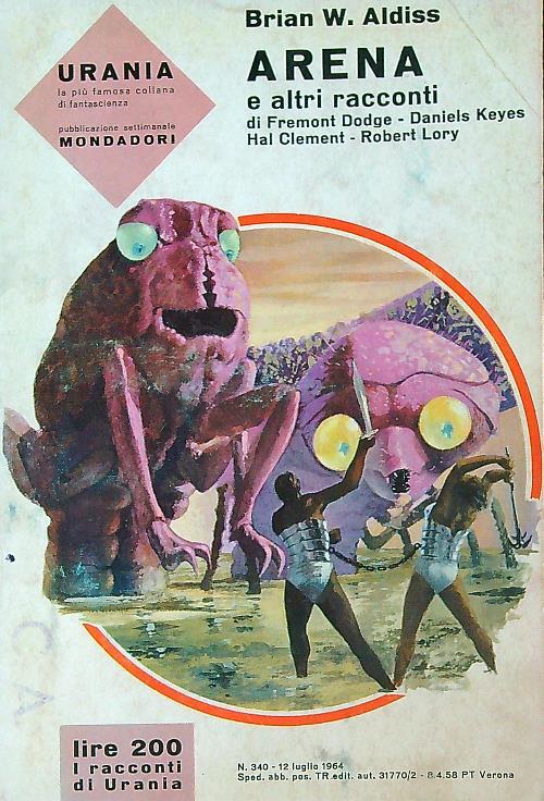 Arena e altri racconti Aldiss   - Aldiss  - copertina