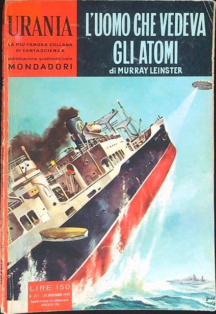 L' uomo che vedeva gli atomi - Murray Leinster - copertina
