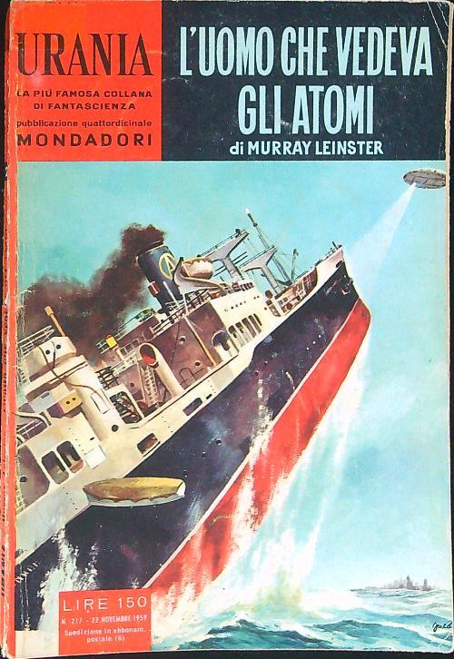 L' uomo che vedeva gli atomi - Murray Leinster - copertina