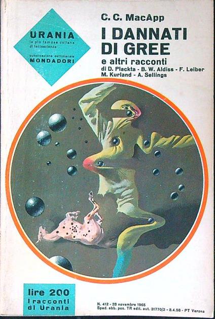 i dannati di Gree  - C.C. MacApp - copertina