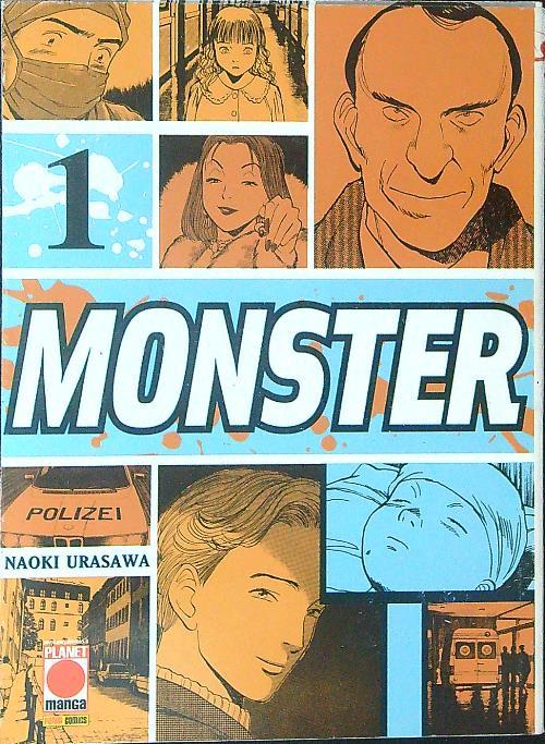 Monster 1 - aoki Urasawa - copertina