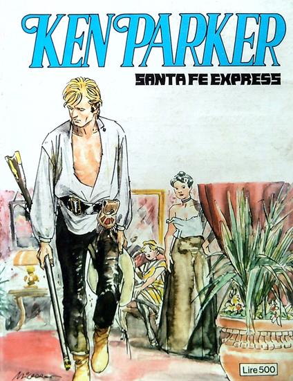 Ken Parker 18. Santa Fè Express - copertina