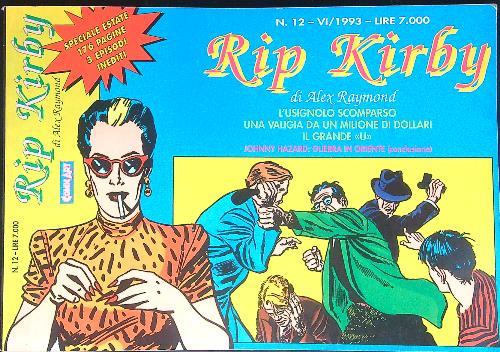 Rip Kirby Speciale estate n 12 - Alex Raymond - copertina