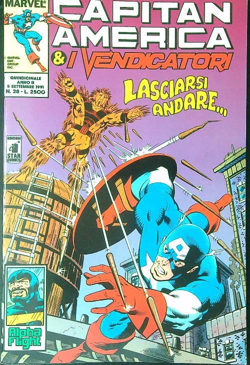 Capitan America & i vendicatori 28 / 5 settembre 1991 - copertina