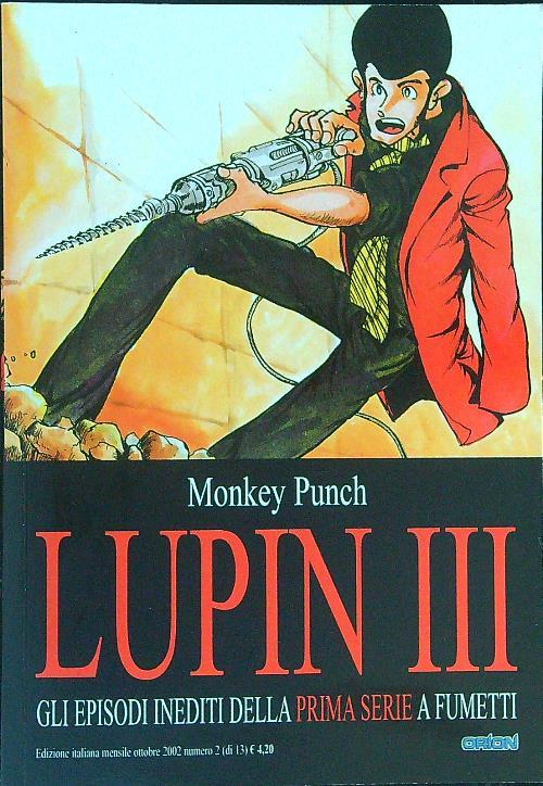 Lupin III N. 2 / Ottobre 2002 - Monkey Punch - copertina
