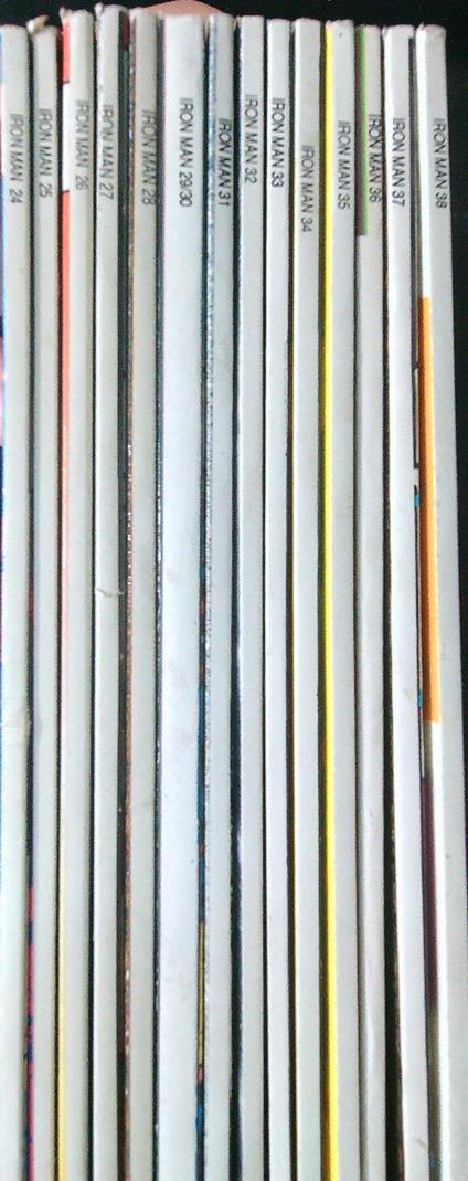 Iron Man Lotto dal n 24 al n 38 - copertina