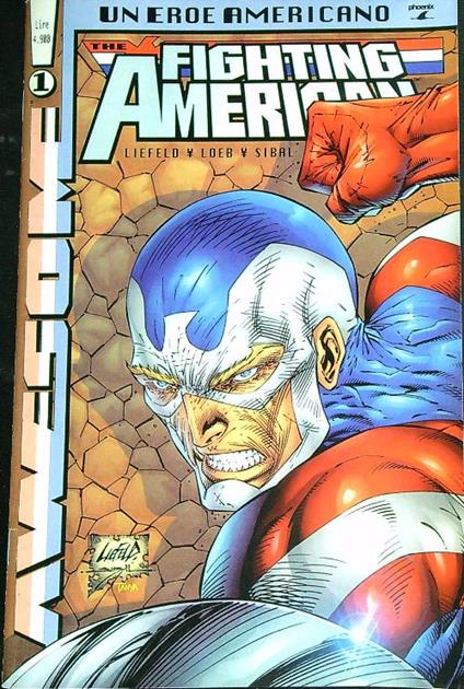 The Fighting American 1 - copertina