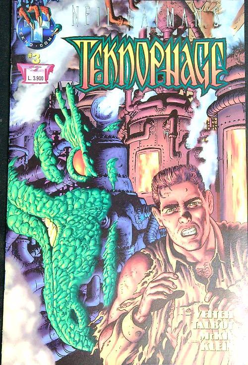 Teknophage 3/1998 - Neil Gaiman - copertina