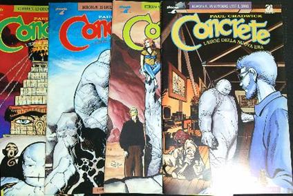 Concrete dal 12 al 15 - Paul Chadwick - copertina