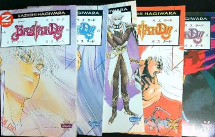 Bastard!! dal 17 al 21 - Kazushi Hagiwara - copertina