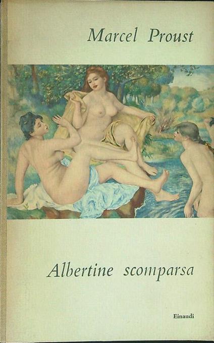 Albertine scomparsa - Marcel Proust - copertina