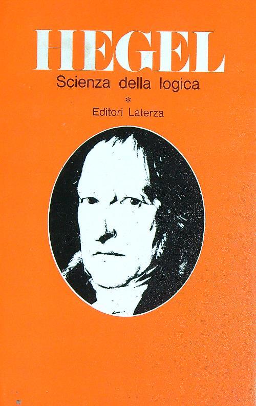 scienza della logica Vol 1 - Hegel - copertina