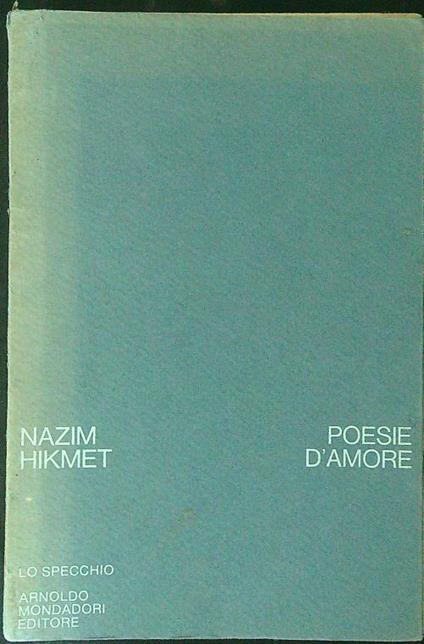Poesie d'amore - Nazim Hikmet - copertina