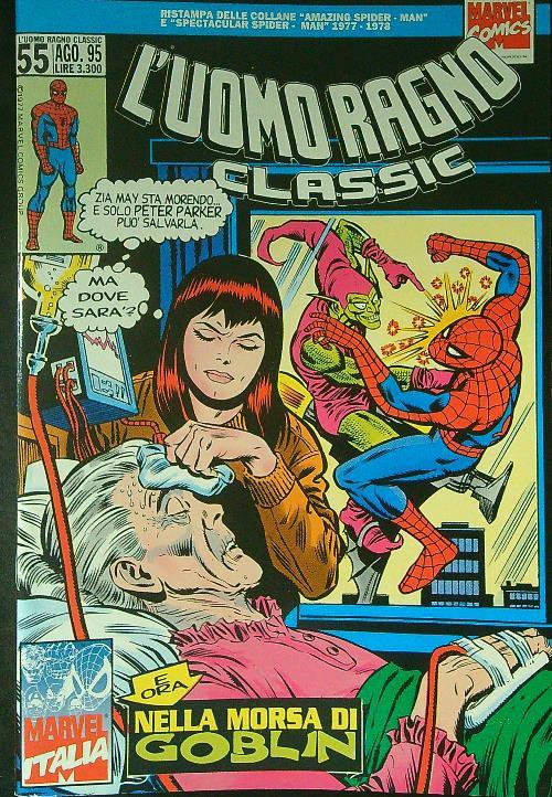 L' Uomo Ragno Classic 55 / Ago 95 - copertina